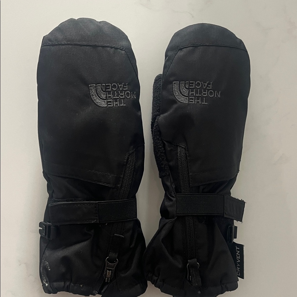 The North Face Black Insulated Mittens